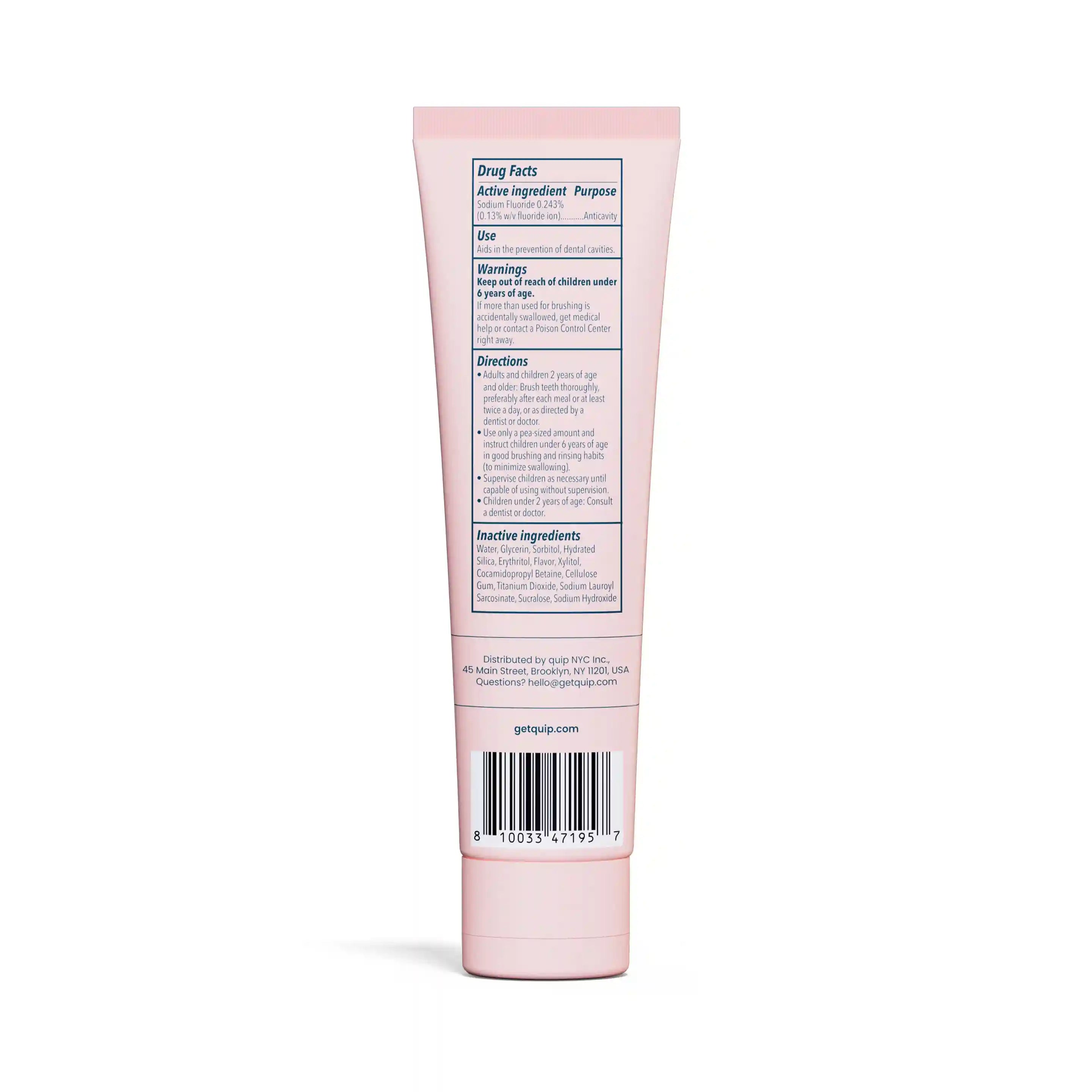 Daily Strengthening Anticavity Toothpaste